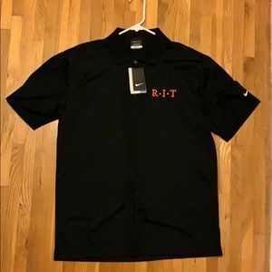Black Nike Golf polo.